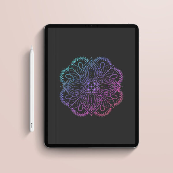 Cuaderno digital de hojas negras
