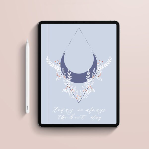 Cuaderno digital con hojas punteadas portada