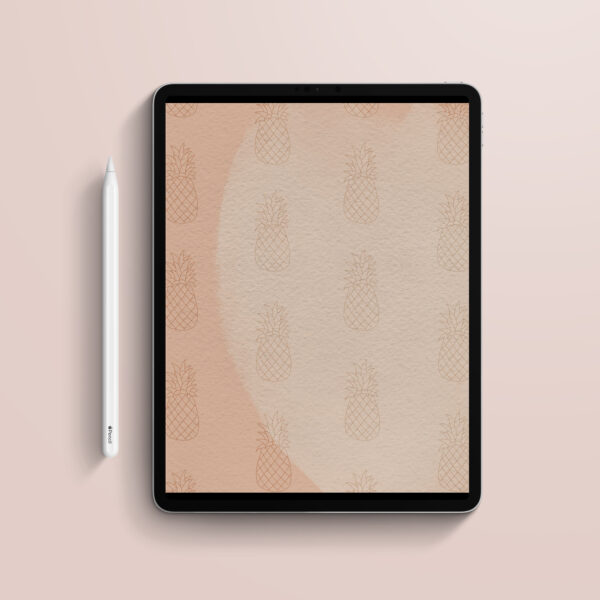 cuaderno para estudiar digital pineapple