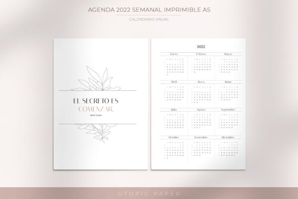 Agenda Semanal 2022
